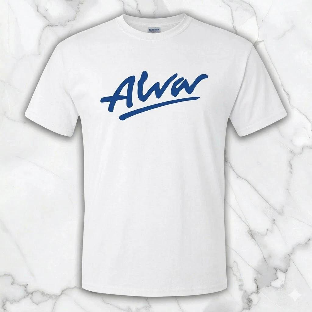 Alva Skate Men's White Signature Graphic T-Shirt Freeships