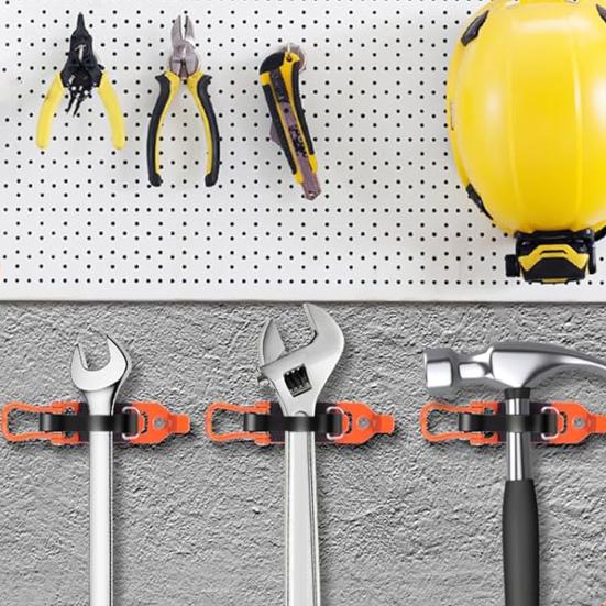 4Pcs Shovel Brackets Metal Clamps Rustproof Strong Load-bearing Quick Release Equipment Tool Holder Mount Car Accessories