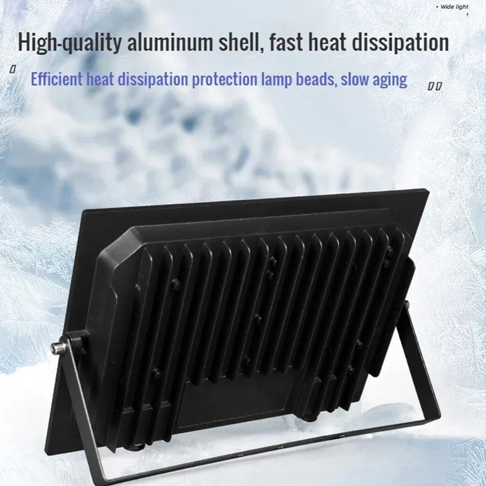 AC220V LED Flood Light Spotlight IP66 Waterproof Outdoor Garden Porch Courtyard Lamp  6500K Garage Gate Wall Lamps 100W 150W 200W