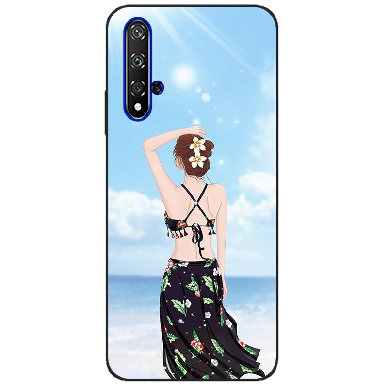 Чехол для Huawei Nova 5T Чехлы Ультратонкий Прозрачный Мягкий ТПУ Силиконовый Чехол-Крышка Для Huawei Nova 5T Nova5t 5 t Funda Honor 20