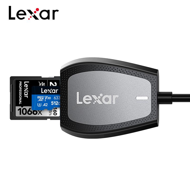 Lexar Кардридер Оригинальный Micro USB 3.2 Type C на SD Micro SD TF Адаптер Аксессуары OTG Кардридер Смарт-память SD-кардридер