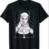 Take Drugs Nun Print T-Shirt Harajuku Y2k Short Sleeves T-shirt Summer Oversized Men T Shirt Casual Women Tee Hip Hop Street Top