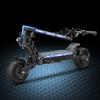 YUME HAWK Electric Scooter 10x3.15" Tubeless All-terrain Tire 1200W*2 Motor 60V 22.5Ah Battery 43mph Max Speed 43miles Max Range