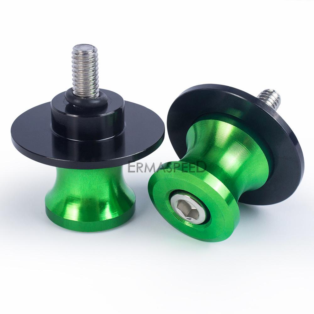 2 шт., 6 мм, 8 мм, 10 мм, универсальные катушки маятника для мотоцикла, ползунки, винты с подставкой для поворотного рычага с ЧПУ для мотоцикла, уличного спорта, грязи