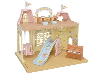 Sylvanian Families Kindergarten Fun ST Mark Certification 3 года и старше Игрушечный кукольный домик Sylvanian Families EPOCH [Лесной детский сад] S-61