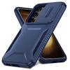 Ударопрочный чехол для Samsung Galaxy S25 S24Ultra S24FE S24Plus S23Ultra S23FE S23 S22 Защита камеры со сдвижной крышкой Жесткий чехол
