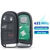 KEYYOU ID46 M3N-40821302 Smart Remote Car Key Fob For Chrysler 300C Dodge Charger Journey Challenge Dart Durango Jeep 433MHz
