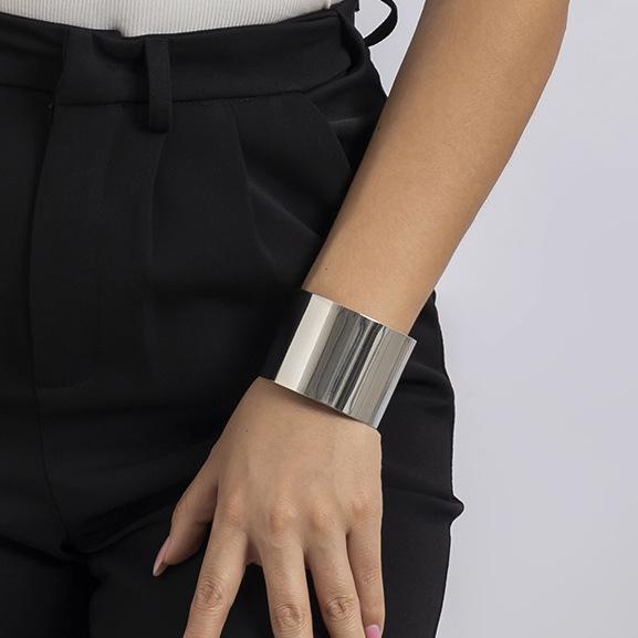 Ретро Геометрический Широкий Браслет для Женщин - Европейский и Американский Стиль