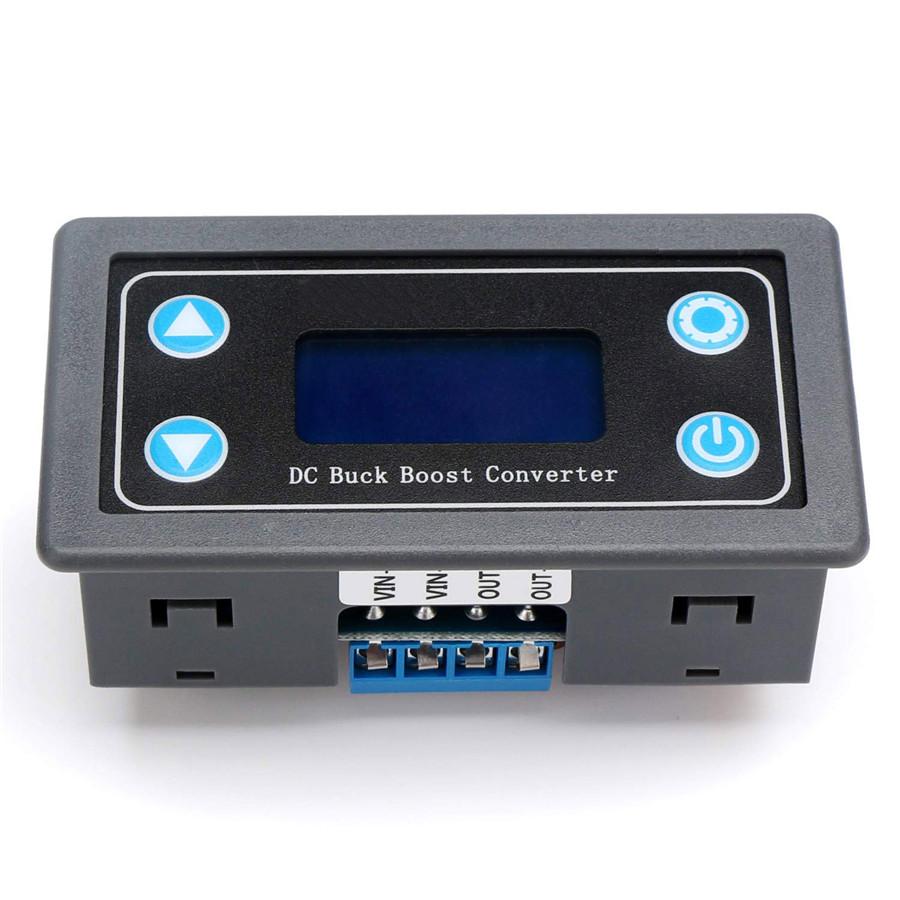 Модуль источника питания с регулируемым по постоянному току понижающим/повышающим преобразователем и ЖК-дисплеем