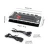 4-контактный PWM и 5V 3-контактный ARGB Cooler Master Многофункциональный разветвитель 10/16 концентратор ARGB&PWM HUB 2-в-1 Expansion Box Контроллер вентиляторов концентратор Разветвитель