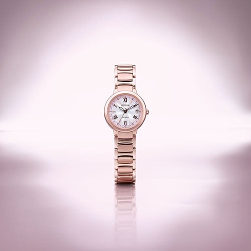 Citizen ES9322-57W ( Watch EXCEED Eco-Drive Radio-controlled Titania Line Happy Flight Sakura Pink)