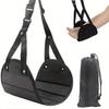 Adjustable Travel Foot Hammock - Airplane Foot Rest Hammock for Comfort  Hammock for Flights, Lightweight Travel Access KTY