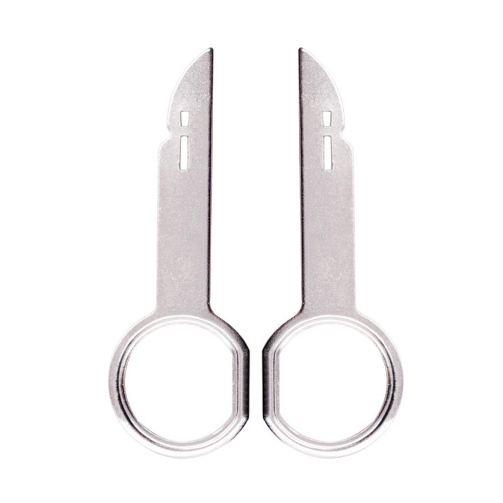 4Pcs Car Radio Removal Tool Key DIN Release Keys Set For Mercedes Benz BMW