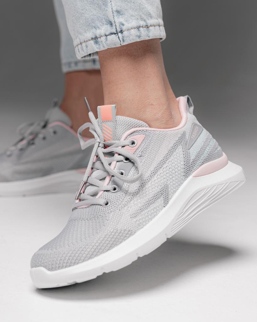 Кроссовки женские Lola Andy 12002 36 серые текстиль