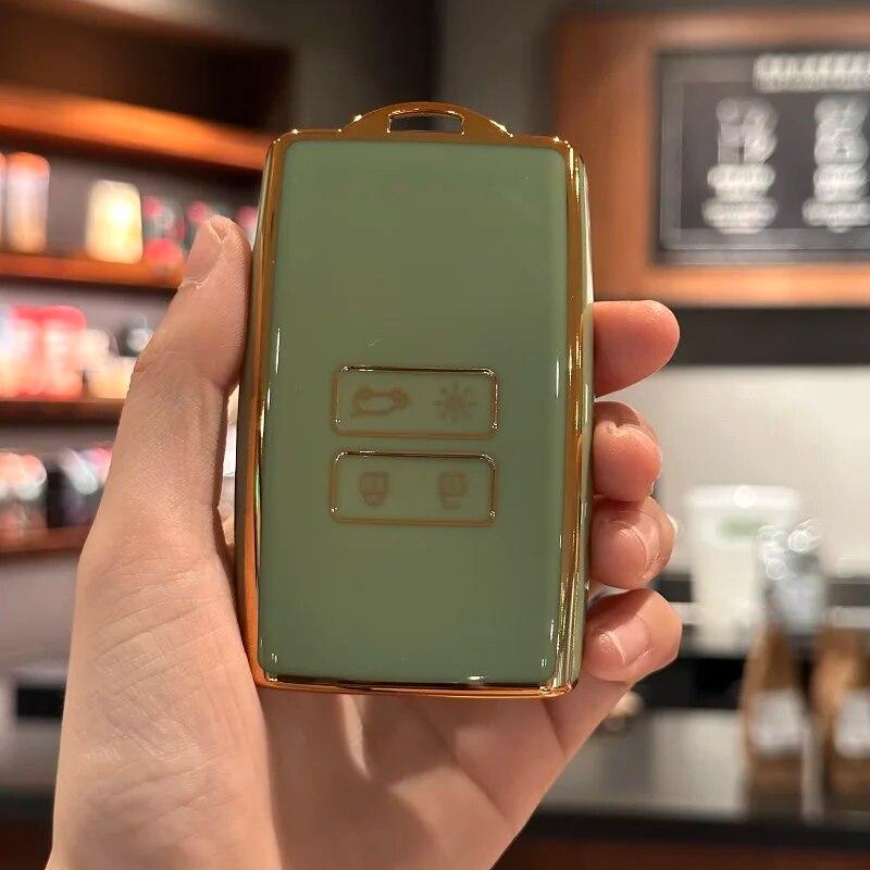 Car Key Case Cover Key FOB Cover for Renault Captur Koleos Kadjar Arkana Megane Dacia Duster Sandero Stepway Smart Remot