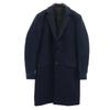 ATTACHMENT Made In Japan Cashmere Blend Wool Chester Coat 1 Navy Men's Used