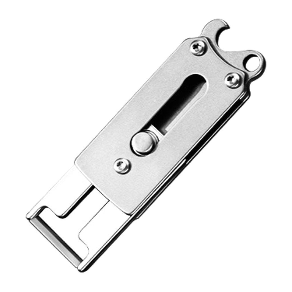 Практичный карманный мультитул с выдвижной овощечисткой и брелоком-открывалкой для бутылок, металлические аксессуары для кемпинга на открытом воздухе