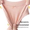 Yiershuang Women's Mid-Waist Silk Crotch Antibacterial Briefs 3-Pack