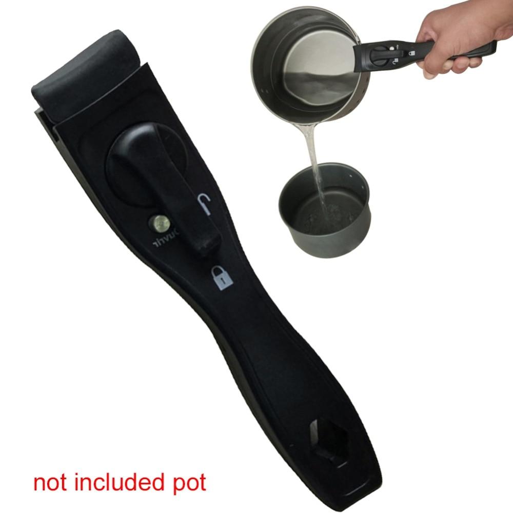 Pot Handle Pan Stockpot Universal Detachable  Anti-Scalding Removable Handle Kitchen Dismountable Practical