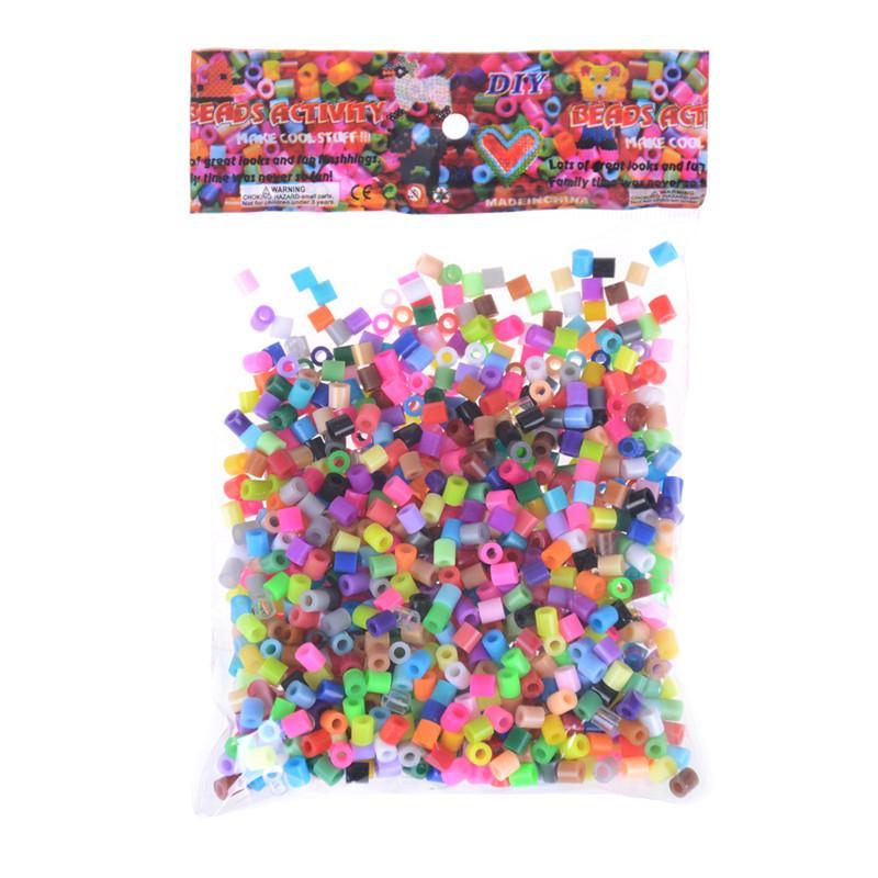 1000 шт./пакет 5 мм бусины Хама бусины Perler детские развивающие игрушки своими руками разноцветные