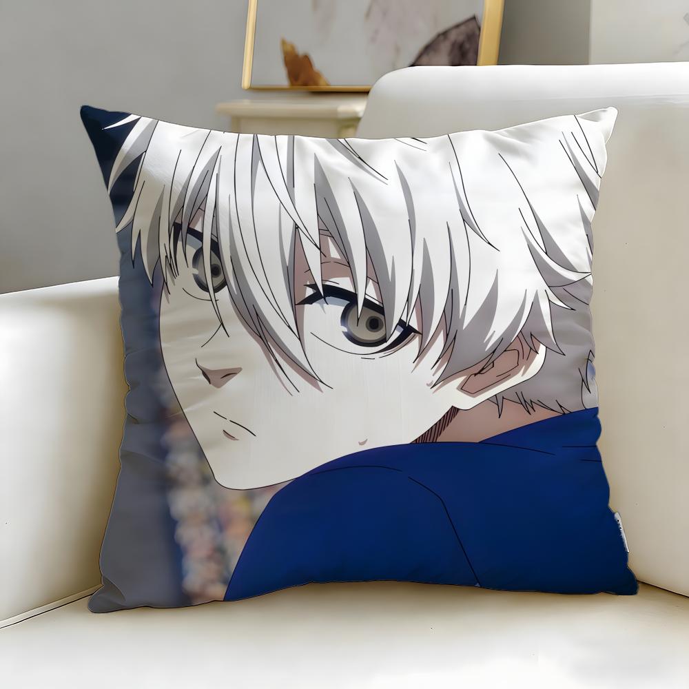 Популярный аниме Blue Lock Наволочка Мягкая и Легко стирающаяся – Универсальная для Дивана, Кровати, Путешествий и Офиса
