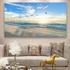 Landscape Pictures Seascape Posters Sunrise Sunset Canvas Painting Sky Fire Cloud Wall Art for Living Room Home Decor Cuadros No Frame