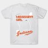 T Shirt Women Mississippi Indiana Harajuku Print Kawaii Tshirt Summer Short Sleeve Female T-Shirt Top Tee