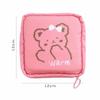 Organizer Cute Cartoon Pattern Sanitary Napkin Bag Lipstick Pouch Coin Purse Cosmetic Bag