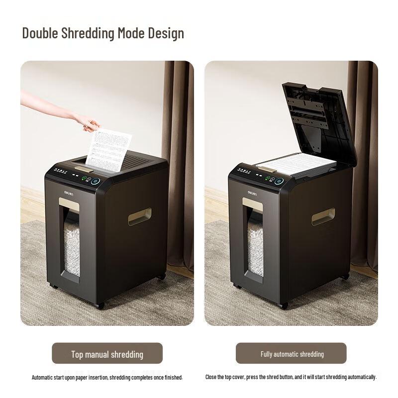 Deli GA757 Auto-Feed Commercial Paper Shredder
