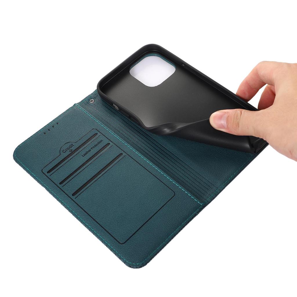 Кожаный чехол для Samsung Galaxy XCover 7, Honor X8B и Nothing Phone 2A со слотом для карт