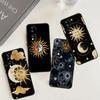 Чехол Hippie Sun and Moon Art для Honor 90 Lite 70 50 Magic 5 6 Pro X6 X7 X8 X9 X6a X7a X8a X9a X8b X9b Задняя крышка
