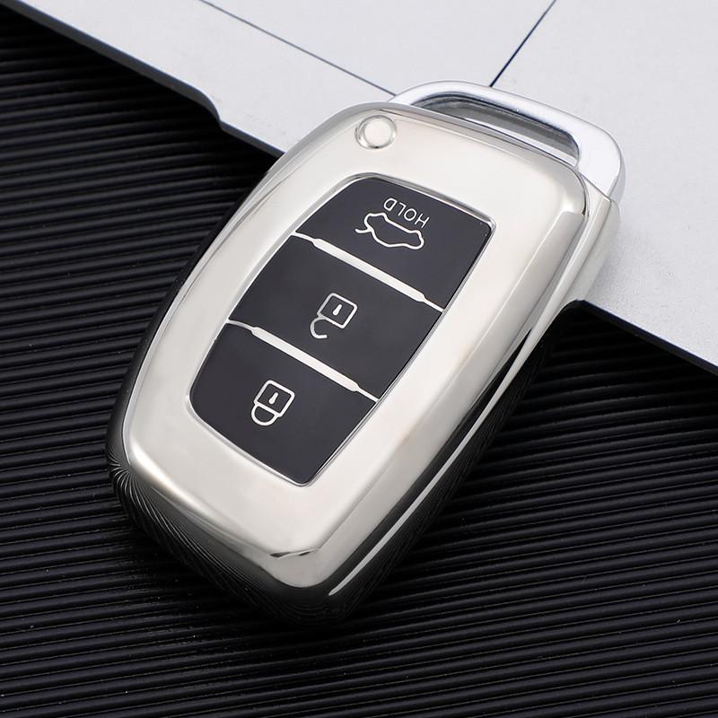 Modern Car Key Cover For Mistra Ix35 Ix25 Elantra Sonata Tucson Verna With Durable Tpu Material
