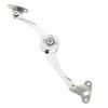 Lid Support Hinge Folding Lid Lift Up Stay Buffer Damper with Soft Close Adjustable Stop in Any Position for Wardrobe Cabinet