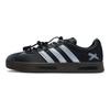 adidas Neo Vl Court 811 Производство, Черно-серебристый Рыцарь Низкие Скейтбордические кроссовки Унисекс Серебристо-черный ID6017(Команда80-)