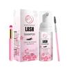 Gentle and Delicate Eyelash Extension Cleanser Safe Lash Foam Shampoo  for Salon and Home Use