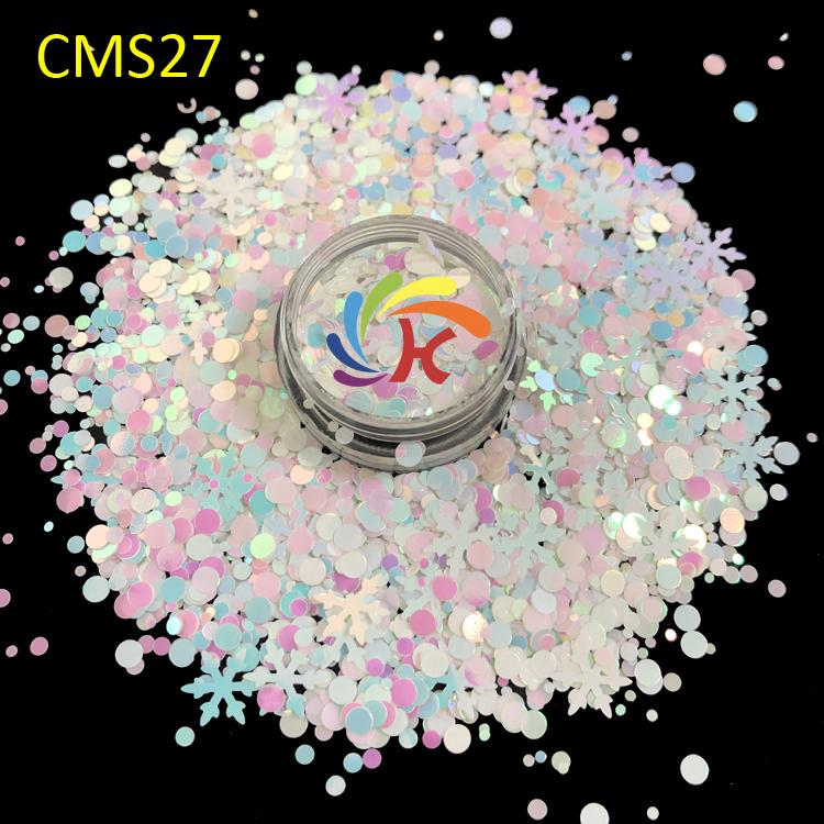 Bulk Other Christmas Decorations Chunky Mix Glitter Shapes for Resin Art Glitter