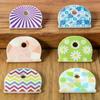 6Pcs Flower Pattern Silicone Key Cover Silicone Key Sleeve Reusable Key Identifier  Key Chain