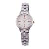 Women's RN-WG0006P (iO NATURAL&PLAIN LIGHT CHARGE Women's) Round Watch Silver Stainless