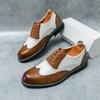Классические мужские модельные туфли, мужские туфли на шнуровке, большие размеры, деловые повседневные удобные мужские деловые туфли с острым носком, свадебные туфли