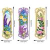 3Pcs Butterfly Patterns DIY Diamond Art Bookmark Diamond Painting Art Bookmarks for Beginners Ideal Choice for Home Office Use