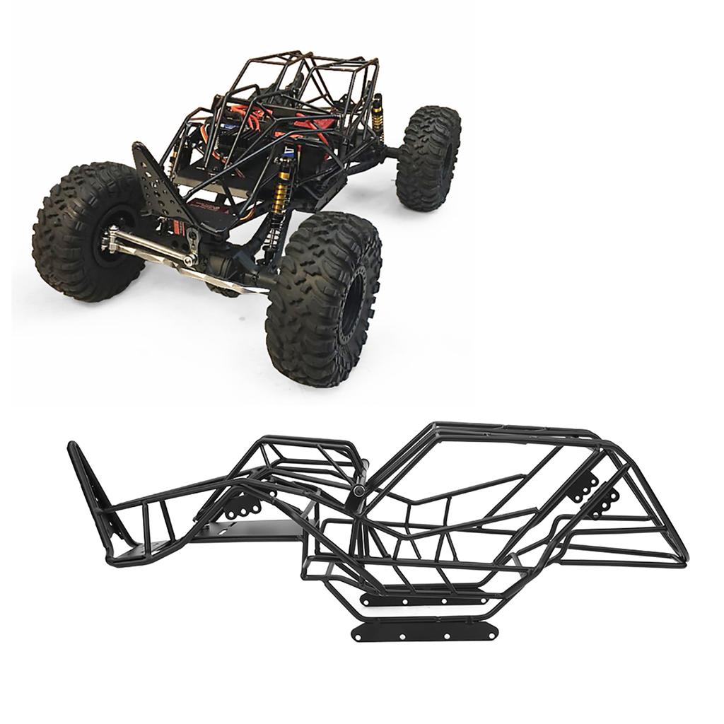 Черная металлическая сварная рама каркаса кузова для Axial Wraith 110 Scale RC CarBlack