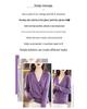 Женский весенний вязаный кардиган с V-образным вырезом, 100% шерсть - С длинным рукавом, укороченный