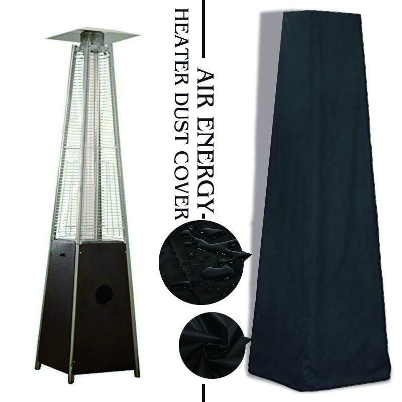 Крышка для костра на открытом воздухе, водонепроницаемая, пылезащитная, для обогревателя патио, защита для садовой мебели на заднем дворе