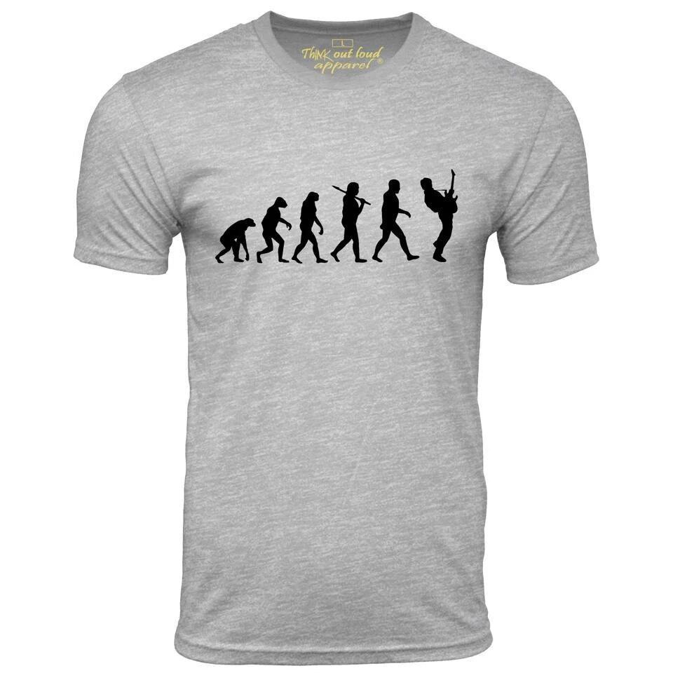 Men's T Shirt Summer Short Sleeved Funny T-Shirts Evolution Male Drummer 3d Print Fashion O-Neck Streetware Oversized Tee Shirt Men