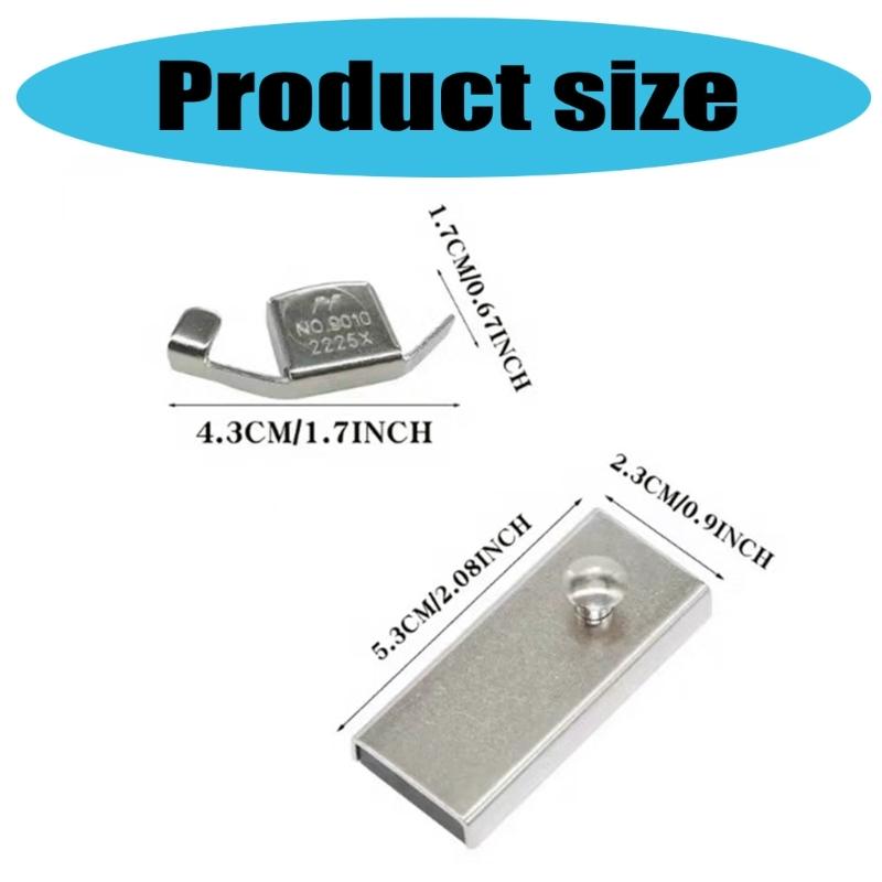 1 Set Sewing Tool Magnetic Seam Gauge Sewing Machine Magnet Guide Easy To Use Quilting Supplies for Quilting