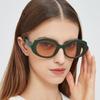 European American Style Party Sunglasses Oval Shape Anti-reflective Sun Glasses for Men Vacation Travelling Female Sunglass