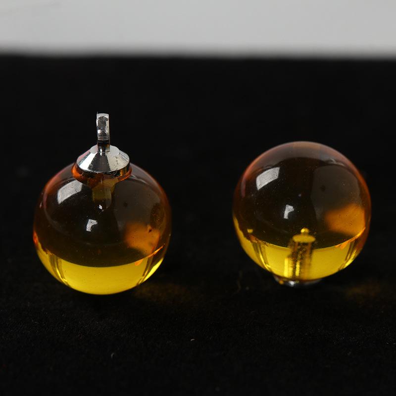 Пуговицы из смолы с круглыми бусинами из искусственного нефрита для детской рубашки