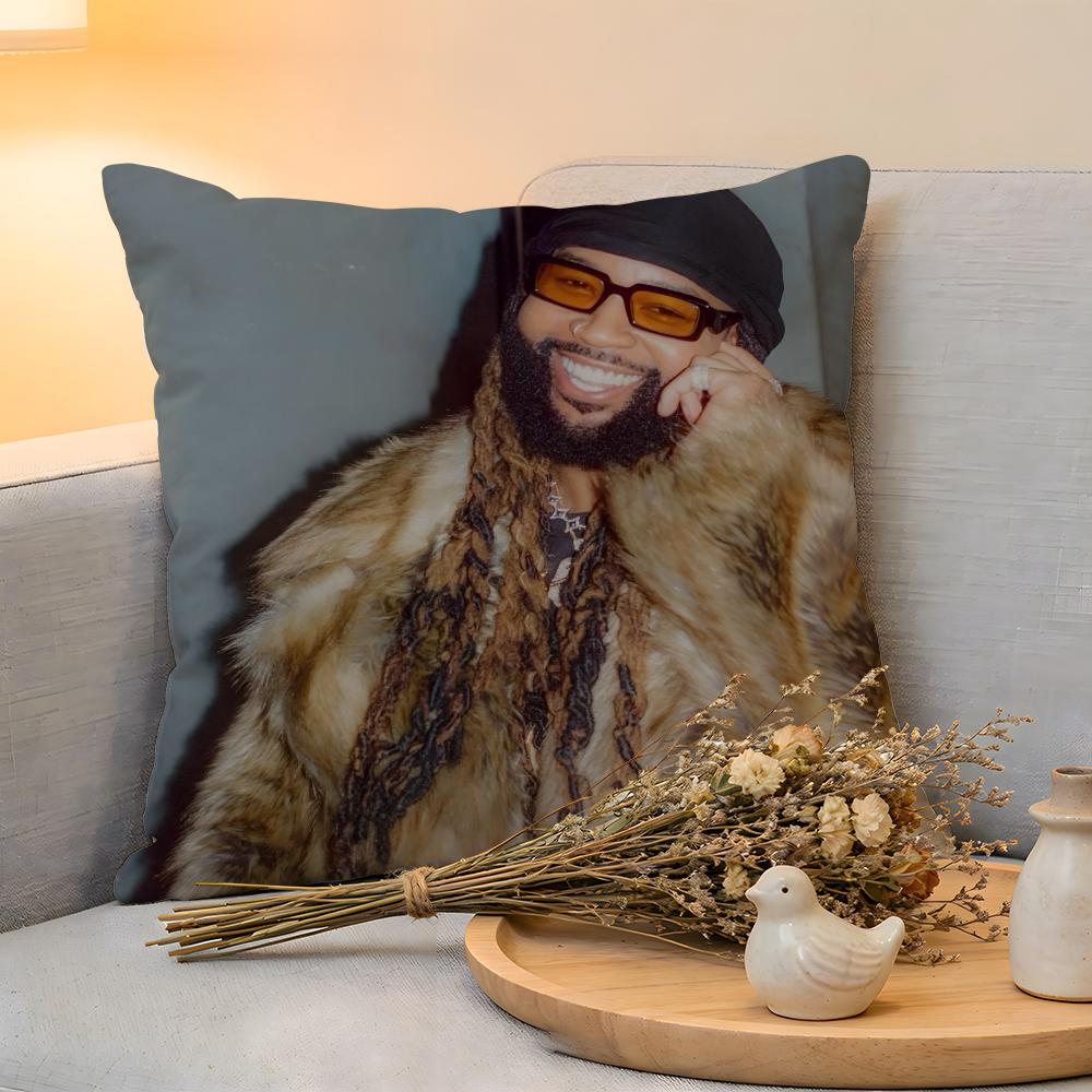 Cushion Cover Linen SkinFriendly Soft Decorative Case For Sofa Home Decor Hot Singer PPARTYNEXTDOOR Pillow cover
