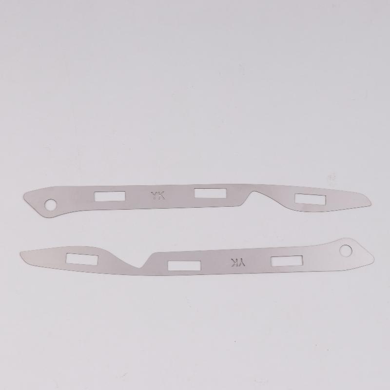 2Pcs Front Bumper Repair Metal Plate Buckle Broken Opening Rotten Buckle Repairer Bracket For Jade 2013-2020