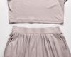 Plus Size Women's Spring/Summer 2026 Casual Suit: Short-Sleeve T-Shirt & Long Pants Two-Piece Set